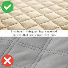 Full/Queen Quilt Bedding Set, Microfiber Quilts Queen Size, Coverlet, Stain & Pet Hair Resistant Bedding, Full Size Bedspread With 2 Pillow Shams, Bone, 2025 - 22. 軟沙 - 查看 5