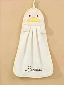 动物主题指巾 动物毛巾 挂式手巾 吸水洗脸巾 浴巾 清洁巾 可爱企鹅鸭小鸭图案 适用于家庭厨房卧室浴室 厨房配件 厨房用品 家居必需品 家居装饰 浴室装饰及配件 秋季装饰 送给男友的礼物 家居必需品 护肤