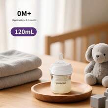 Newborn Anti-Colic Anti-Choke Wide Mouth Easy Clean Shatterproof Baby Bottle