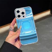 CLEAR  CASE Cute Blob Characters With Happy Faces On White BackgroundCompatible With  11 To  17 Models The Cases Lens Protection Function Ensures The Camera Remains Undamaged During Shooting  Guaranteeing Image Quality - Clear - View 8