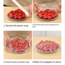 Food Preservation Set, Kitchen Disposable Cling Film - Multicolor - View 4