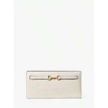 Michael Kors Carson Large Crocodile Embossed Wallet |  | Long Wallets - Kem dưỡng da LT - Xem 1