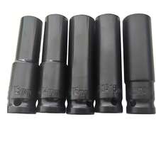 8-32mm加长六角电动套筒扳手套装，全套汽车及机械维修气动扳手套筒