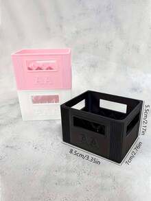 AAA/AA Battery Storage Box - High Capacity, 30/20 Slots, Durable Plastic Material, Battery Organizer, Decorative Battery Rack, Stackable Design - Batteries Not Included - Battery Holder - Multicolor - View 4