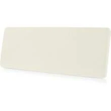 Stretch Couch Cushion Cover Suitable For 3 Settee Individual Replacement Sofa Seat Slipcover With Elastic Spandex Jacquard Fabric Large Ivory White/Cream - Ivorywhite - View 1