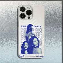 Funda de Teléfono Actriz M-Megan Fox para 16, 15, 14, 13, 12, 11 Plus, Pro, Max, Mini Cubierta Transparente Suave - Z3 - Ver 5