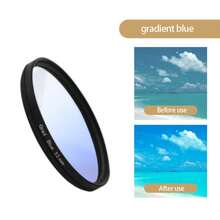 Universal Adjustable 52mm Mobile Phone Camera Lens Clip CPL Starlight 8-Wire Filter Is Suitable For All Smart Phone Camera Lens Filters Compatible With Iphone Android Mobile Phone Summer Vacation, Travel, Creative Photography Mobile Phone Accessories, Mobile Phone Lens, 52mm Gradient Gray GND Medium Gray Gradient Red Orange Blue Green Yellow Self-Filter, SLR Camera Mobile Phone Filter Portable - 52mm - View 7