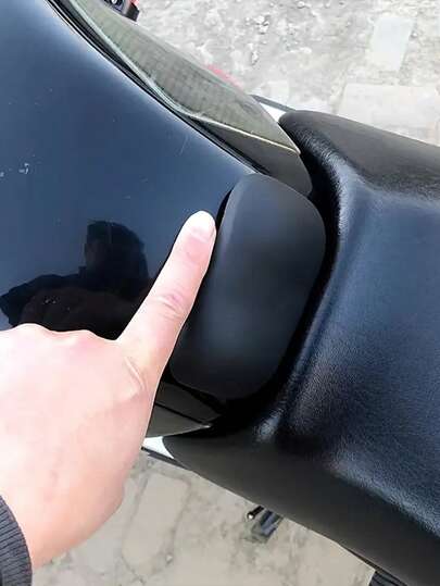 Almohadilla protectora de entrepierna para motocicleta - Cojín protector de silicona para el tanque de aceite para viajes de larga distancia, almohadilla ergonómica y cómoda entre el tanque y el asiento, anti-fricción y alivio de la presión, ajuste universal para entusiastas de las motocicletas