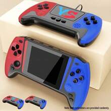 Consola portátil de videojuegos retro con joystick de 3,5 pulgadas, 500 juegos integrados, controlador inalámbrico, barra de juegos recargable y conexión a TV