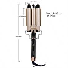 Hatteker Professional Iron Hair Curler Wave Curler Female Hair Straightener Hair Curler Tools Hairdressing Iron - EU C Type Plug(220-240V) - View 2