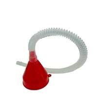 Embudo de combustible de plástico con manguera larga, embudo de aceite de plástico de boca ancha, embudo flexible universal para automoción, gasolina, motor de agua diesel, aceite, gas, combustible,(1PC) - Multicolor - Ver 2