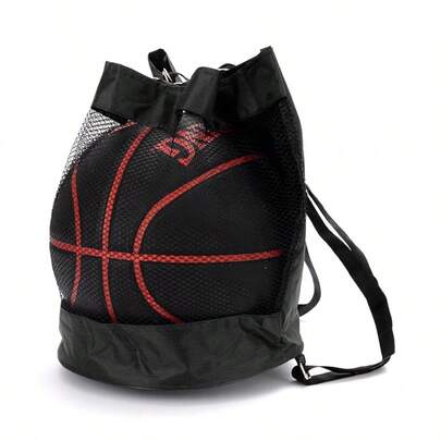 Oxford Cloth Basketball Backpack, One Shoulder Diagonal Bag, Basketball Net Bag, Volleyball Football Bag, Campus Backpack