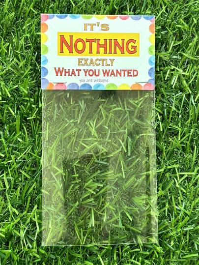 Hilarious "Nothing Inside" Pranking Gift Bag, Fun Prank Gift Bag, Party Favors, Birthday Joke Gifts. Perfect For Friends, Lovers, Wives, Husbands, Neighbors, And Coworkers. Ideal As Stocking Stuffers, White Elephant Gift Exchanges, And Secret Santa Presents. Christmas Gift Swaps.