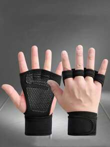 1 Pair Unisex Gym Workout Gloves