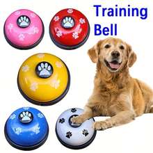 互动式狗狗训练铃铛玩具，铁质材料，无需电池，幼犬如厕训练铃，宠物门铃，可用于呼唤和奖励，智能宠物教育玩具，适用于猫狗