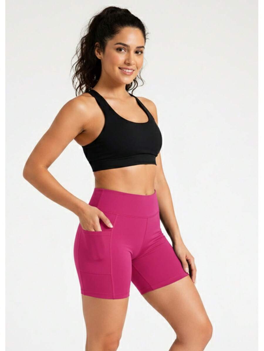 Licra Biker Soft - Rosa Fucsia - Ver 1