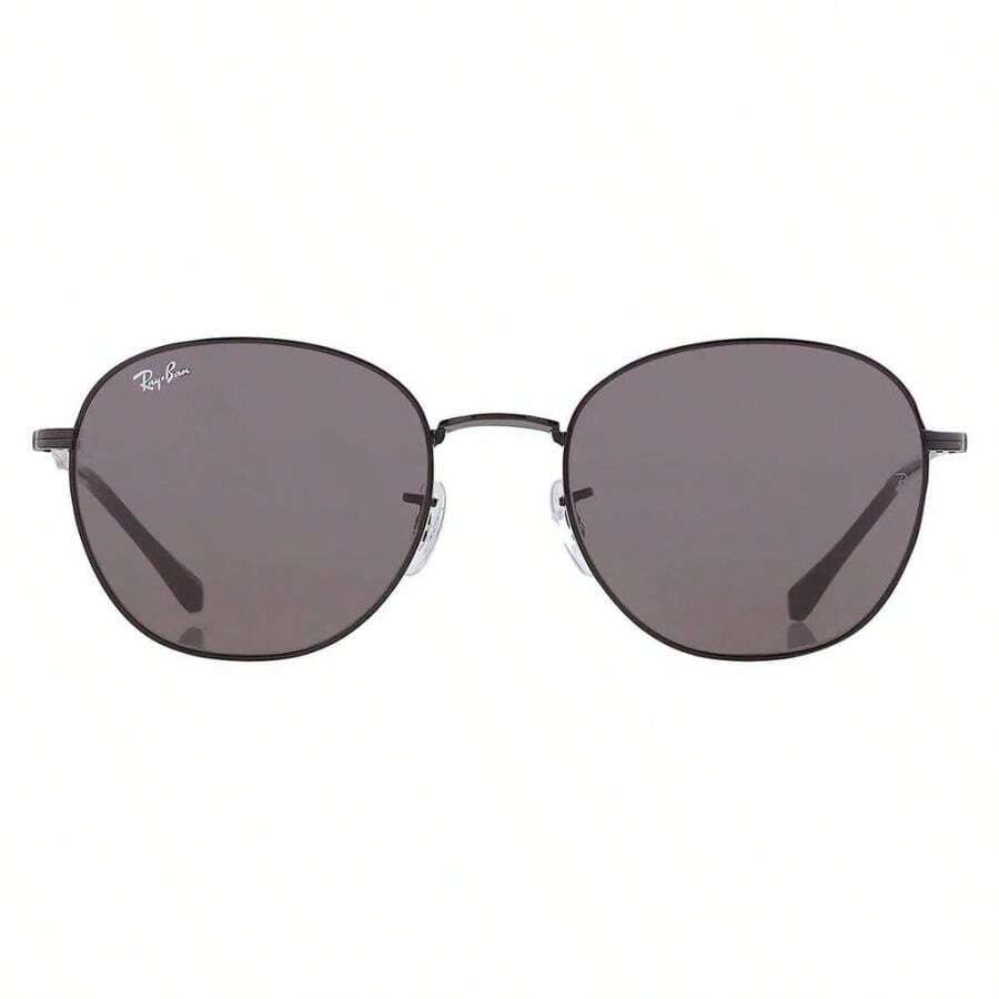 Ray-Ban Dark Grey Phantos Unisex Sunglasses RB3809 002/B1 55 | | Men Sunglasses - 黑色 - 查看 1