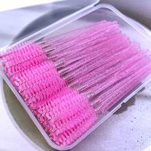 Mollie Lipper 50 Buah Kuas Bulu Mata Kristal dengan Kotak Penyimpanan, Set Perjalanan, Alat Ekstensi Bulu Mata, Makeup - MultiWarna - View 6