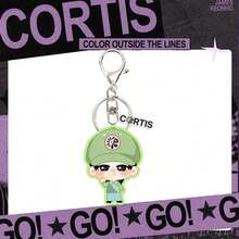 Chaveiro COR TIS/Kpop, Chaveiro COR TIS, Chaveiro de personagem de desenho animado fofo, Produtos para fãs de Kpop, Pode ser usado como pingente de bolsa, Chaveiro, Pingente de decoração para jeans, Presente de aniversário, Lembrancinha de festa, Presente de Natal - Multicolorido - Ver 10