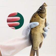 3双装高品质防水家用清洁手套 - 防滑、多用途 - 适用于厨房、洗碗、洗衣和家务，厨房、浴室、家居用品 - 漸層色手套 - 查看 5