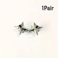 1/2/3/4 Pairs Luxury Adjustable Waist Cincher, Star Shaped Waist Tightener, Fashionable Waist Buckle For Jeans - Multicolor - View 17