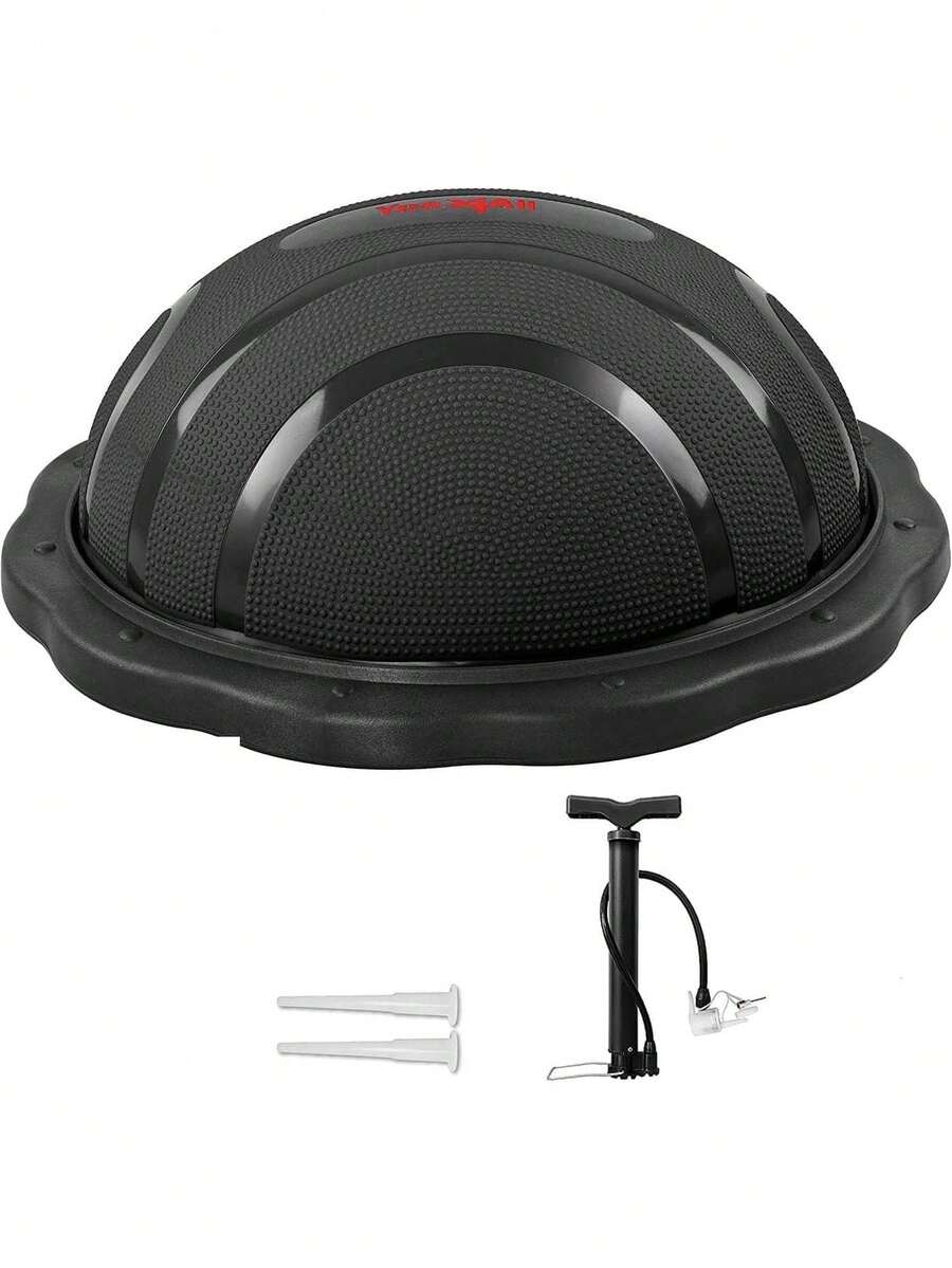 Media Pelota de Equilibrio Premium, 880 Lbs Capacidad Ball Equilibrio, Tabla de Equilibrio para Entrenamiento de Núcleo, Gimnasio en casa, Terapia Fisica y Fisioterapia,26995400 - Púrpura malva - Ver 1