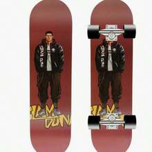 Skateboard für Anfänger, Teenager und Erwachsene, unisex, 4-Rad Doppel-Rocker Skateboard - Verschiedenfarbig - Übersicht 8