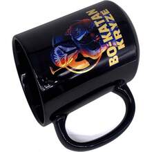 Taza de café de cerámica negra de 11 onzas inspirada en la serie de TV The Mandalorian con la cita de BO-KATAN KRYZE - LADYKRYZE 11 oz - Ver 5