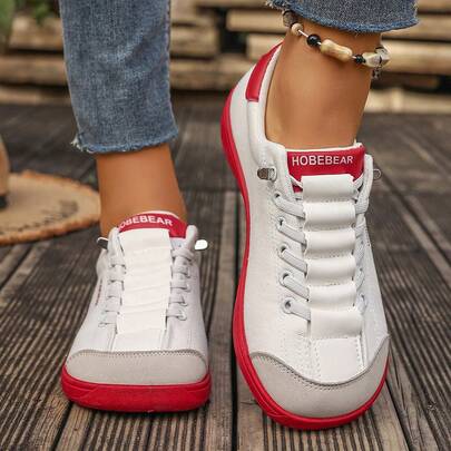 أحذية رياضية واسعة للأصابع للرجال والنساء، قابلة للتنفس بتصميم فضفاض مريح وقاعدة ناعمة لتمارين اللياقة البدنية مع فتحات معدنية، مناسبة للارتداء المنزلي في الربيع والصيف