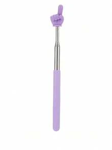 1/5 Stainless Steel Retractable Reading Pointer, Reading Assistance Tool, Teacher And Parent Teaching Pointer, Office, School, Drawing, Marker, Stationery Teaching Aids, Learning Supplies, Tutoring Supplies (Random Color) - Multicolor - View 12