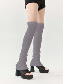 1双加厚保暖舒适腿套，玫瑰翻边小腿复古腿套，时尚百搭，可搭配鞋子，适合日常、派对、演出等场合，亦可作为礼物，秋冬季佳品。 - 彩色 - 查看 23