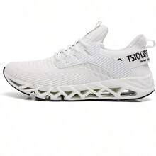 TSIODFO - Tenis deportivos para niños y niñas tenis para correr y caminar - blanco - Ver 1