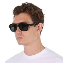 Ray-Ban Ray Ban Corrigan Bio Based Dark Green Navigator Unisex Sunglasses RB4397 667771 54 |  | Men Sunglasses - Multi - View 2