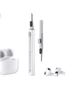 可爱蝴蝶结耳机保护套（1个） - 配有精美蝴蝶结挂饰。高品质保护套，兼容 1/2/3/4/Pro/Pro（第二代）/Pro 3。防震时尚，是送给女孩和青少年的理想礼物。