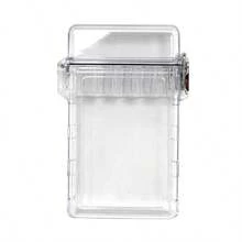 Pre Roll Case Smell Proof Storage Box Transparent Cigarette Case For 5 Cones Outdoor EDC Cigarette Holder Smoking Accessories Standard-Gsgsfa - 銀色 - 查看 3