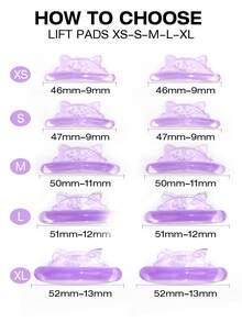 5 Pairs Self Sticky Lash Lift Rod, Cute Bear Lash Lift Pads For Eyelash Curling And Lifting, DIY Use At Home Or Salon Lash Perming Tool, Multiple Colors Available (Green,Orange,Purple) - Multicolor - View 7