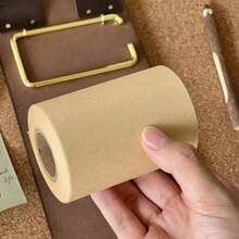 Wooden Sticky Note Board Holder, Large Vintage Roll Sticky Note Paper, Removable And Tear-Off Paper, Compatible With Bamboo Pens, Suitable For Rural-Style Bulletin Boards Or Bulletin Board Alternatives In Homes, Offices, And Classrooms, Made Of Durable Wood - Multicolor - View 11