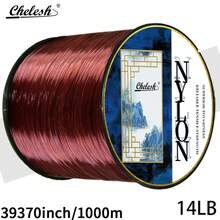 Chelesh 1000m Smooth Nylon Monofilament Line, Easy Casting, Highly Durable, 5 Colors, Multiple Strengths, Suitable For Carp Fishing & DIY Jewelry Beading - Multicolor - View 13