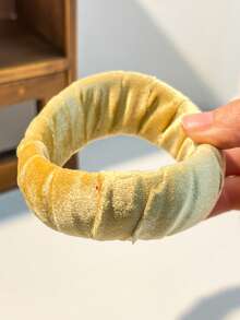 سوار مخملي لفصل الخريف/الشتاء، مصنوع من مواد قماشية ومطاطية، متعدد الأنماط والألوان، مناسب للنساء للارتداء اليومي والتنسيق، هدية رائعة