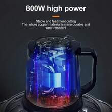 Sokany 7015 High Speed Meat Grinder, Stainless Steel Bowl, 5.0L High Power Meat Grinder, Commercial And Household Universal Type - EU C Type Plug(220-240V) - View 5