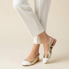 SLINGBACK OURO - Dourado - Visão 4