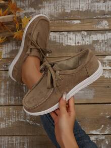 Herbst/Winter Plüsch Slip-On Loafer, warme flauschige Schlupfschuhe, Schneestiefel mit niedrigem Schaft für Frauen