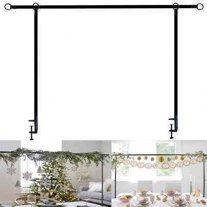 Adjustable Table Stand - Heavy Duty Iron Structure, Extendable 2.6ft To 8.5ft - Wedding, Birthday, Halloween, Christmas Decor - No Electricity Needed, Party Event Home Decoration - Sturdy Party Arch, High-Quality Design, Holiday Display, DIY Enthusiasts