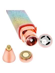 Depiladora Electrica Recargable 2 En 1 Para Cejas Arcoíris - Multicolor - Ver 7