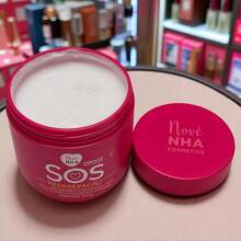 Creme SOS Profissional Ante emborrachamento, Hidratação Capilar Cabelos Saudáveis com Brilho - 500g - Branco - Visão 3