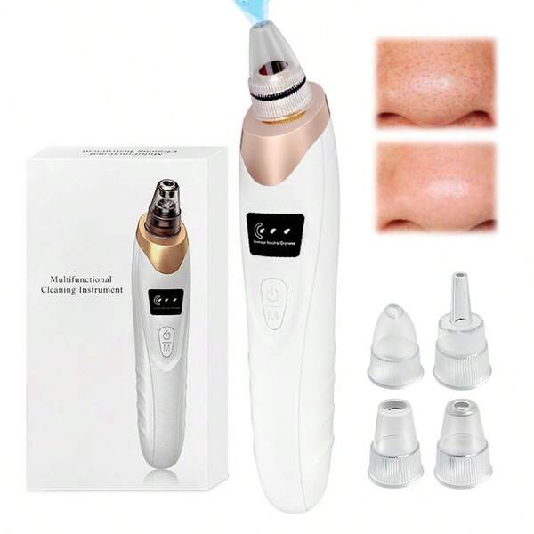 Electric Blackhead Remover, Facial Pore Remover, Nose Blackhead Suction Remover, Best Blackhead Vacuum Cleaner Set, Beauty Equipment