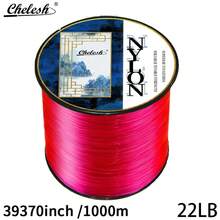 Chelesh 1000m Smooth Nylon Monofilament Line, Easy Casting, Highly Durable, 5 Colors, Multiple Strengths, Suitable For Carp Fishing & DIY Jewelry Beading - Multicolor - View 52