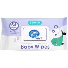 Toallitas humedas para bebe, sin alcohol, ideal para tu porta toallitas, por mayoreo, caja con 12 paquetes de 64 toallitas (768 toallitas) White Rain - 1 - Ver 6