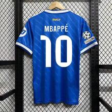 2526 Real Madrid Away Blue # 10 Mbappé Short Sleeved Football Jersey - Màu xanh lam - Xem 1