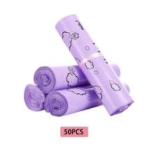 20/50Pcs Sanitary Napkin Disposal Bags,Women Feminine Hygiene Disposal Bags For Tampons And Pads, Personal Disposal Bag Self-Sealing, Personal Care Period Bag Privacy Protection For Odor Blocking(Pink Purple) - Multicolor - View 11